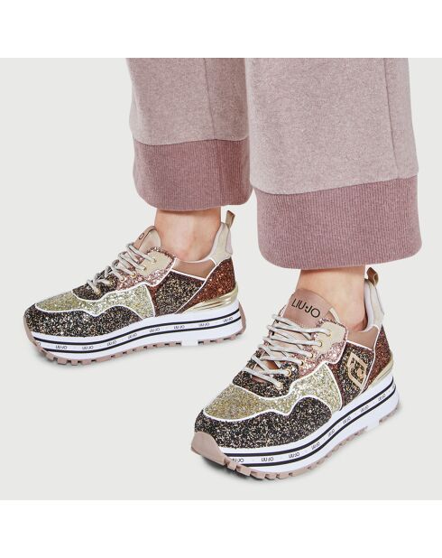 Sneakers May gris/beige/marron