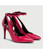 Escarpins en Cuir Vickie fuchsia