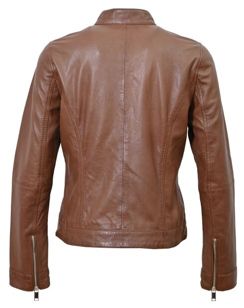 Galina Cognac leren jack