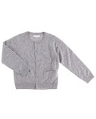 Cardigan 100% Cachemire gris chiné