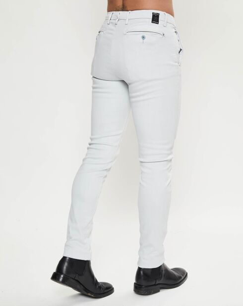Pantalon chino Zeumar gris clair
