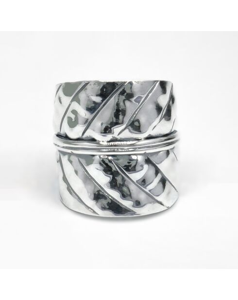 Tochtli Ring aus Sterlingsilber