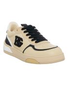 Sneakers en Cuir Wow beige/noir