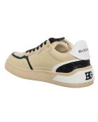 Sneakers en Cuir Wow beige/noir