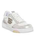 Sneakers en Cuir Wow blanc/argenté