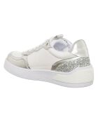 Sneakers en Cuir Wow blanc/argenté