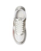 Sneakers en Cuir Wow blanc/argenté