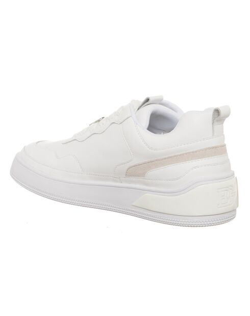 Sneakers en Cuir Elio blanches