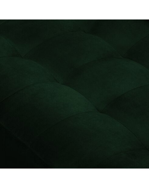Santo Velours Linkerhoekbank 4-zits fles groen - 236x170x90 cm