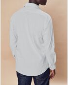 Chemise Slim Fit Sammy Pat gris nuage