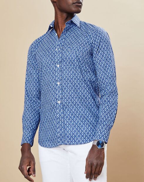 Chemise Slim Storm indigo