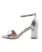 Sandales Gia argentées - Talon 7 cm