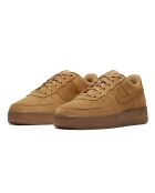 Baskets en Velours de Cuir Air Force 1 Lv8 3 marron