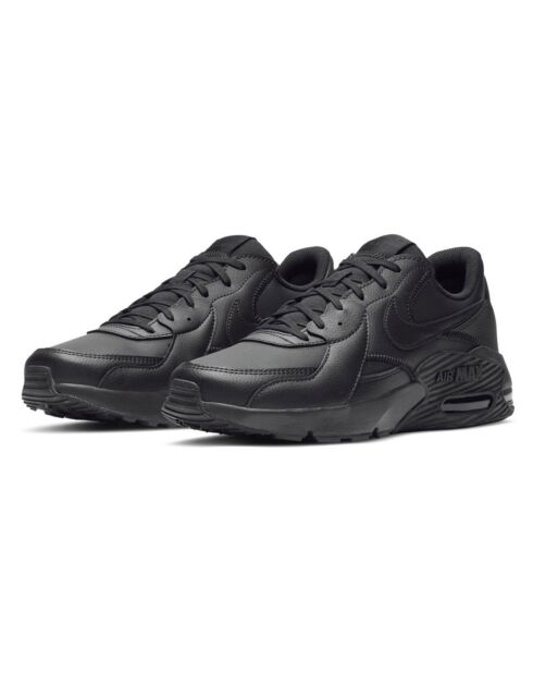 Baskets en Cuir Air Max Excee noires