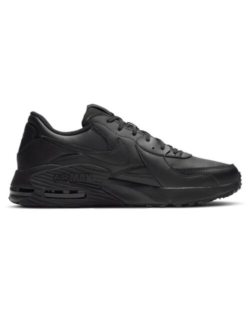 Baskets en Cuir Air Max Excee noires