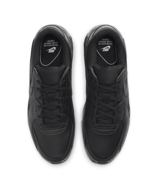 Baskets en Cuir Air Max Excee noires