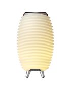 Lampe Enceinte Bluetooth sans fil Synergy 35  blanche - 24x24x41.2 cm
