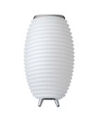 Lampe Enceinte Bluetooth sans fil Synergy 50  blanche - 31.7x31.7x56.3 cm