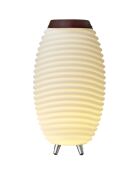 Lampe Enceinte Bluetooth sans fil Synergy 50  blanche - 31.7x31.7x56.3 cm