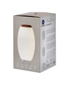 Lampe Enceinte Bluetooth sans fil Synergy 50  blanche - 31.7x31.7x56.3 cm