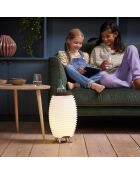 Lampe Enceinte Bluetooth sans fil Synergy 35  blanche - 24x24x41.2 cm