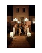 Lampe Enceinte Bluetooth sans fil Synergy 35  blanche - 24x24x41.2 cm