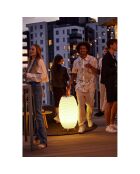 Lampe Enceinte Bluetooth sans fil Synergy 65  blanche - 41x41x71.5 cm