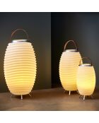 Lampe Enceinte Bluetooth sans fil Synergy 65  blanche - 41x41x71.5 cm