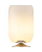 Lampe Enceinte Bluetooth sans fil Atmos par Jacob Jensen Design laiton - 21.5x21.5x35.3 cm