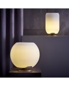 Lampe Enceinte Bluetooth sans fil Atmos par Jacob Jensen Design laiton - 21.5x21.5x35.3 cm