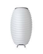 Lampe Enceinte Bluetooth sans fil Synergy 65  blanche - 41x41x71.5 cm