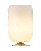 Lampe Enceinte Bluetooth sans fil Atmos par Jacob Jensen Design laiton - 21.5x21.5x35.3 cm