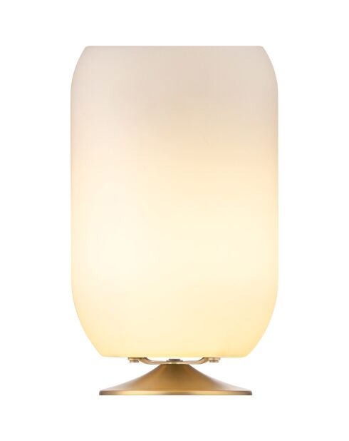 Lampe Enceinte Bluetooth sans fil Atmos par Jacob Jensen Design laiton - 21.5x21.5x35.3 cm