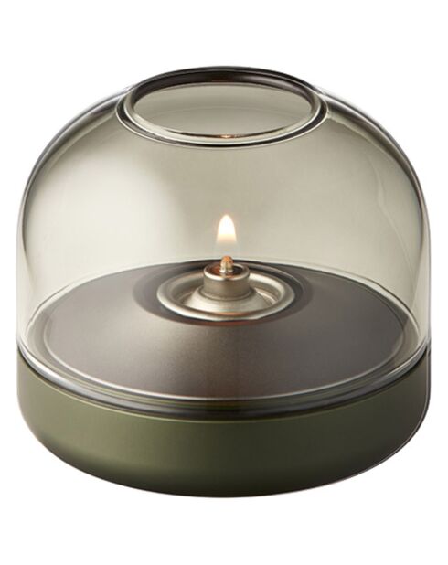 Bougeoir Glow 08  vert - D.9.4x8.1 cm