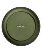 Bougeoir Glow 08  vert - D.9.4x8.1 cm