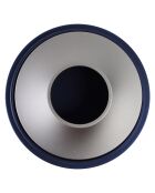 Bougeoir Glow 08  bleu foncé - D.9.4x8.1 cm