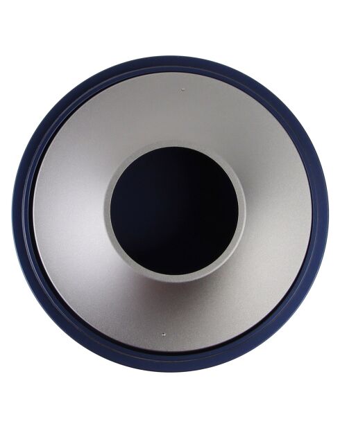 Bougeoir Glow 08  bleu foncé - D.9.4x8.1 cm