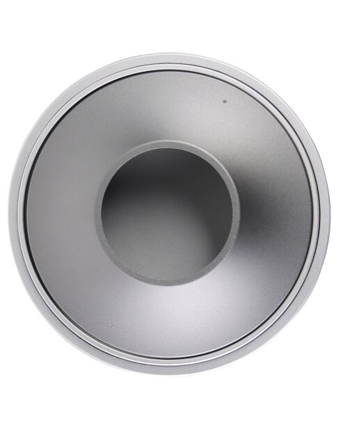 Bougeoir Glow 10 blanc argenté - D.9.4x9.3 cm