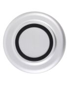 Bougeoir Glow 10 blanc argenté - D.9.4x9.3 cm