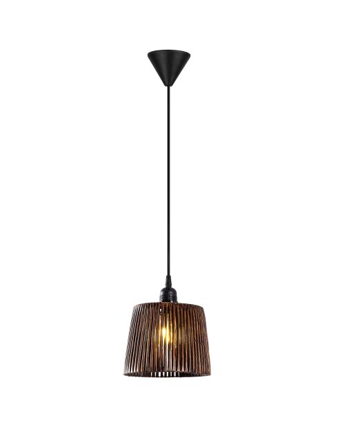 Sospensione Akin marrone - 20x15x60 cm