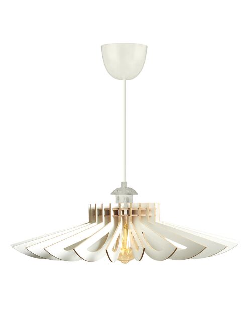 Suspension Daisy 160-T blanche - D.52x11x45 cm
