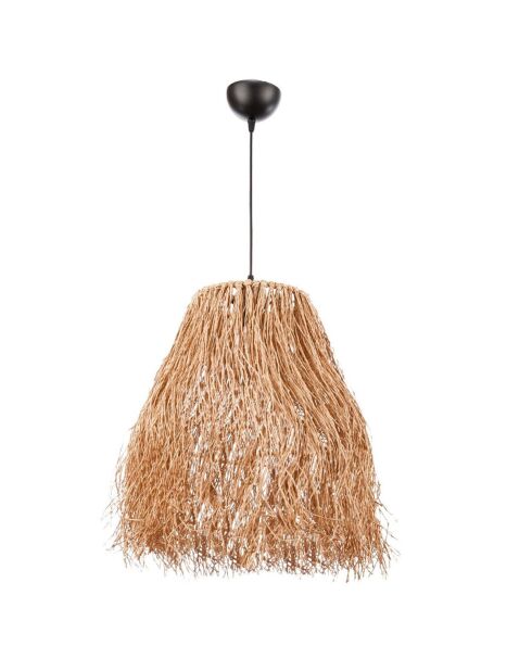 Natuurlijke suspensie met franjes - D.35x18x98 cm