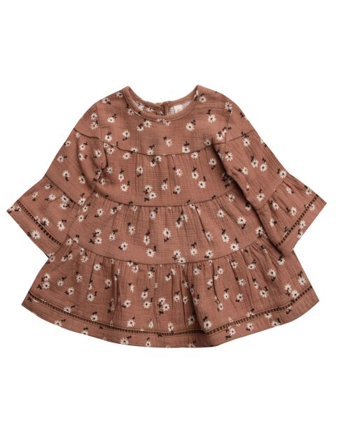 Robe Belle en Coton Biologique terracotta