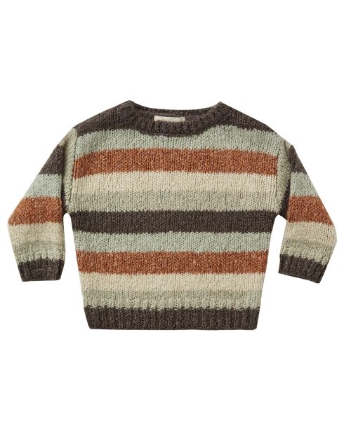 Pull Aspen à rayures multicolore