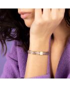 Bracelet Vico Scintillant or bicolore