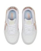 Baskets en Cuir Cali Dream Shiny Pack blanc/rose