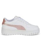 Baskets en Cuir Cali Dream Shiny Pack blanc/rose