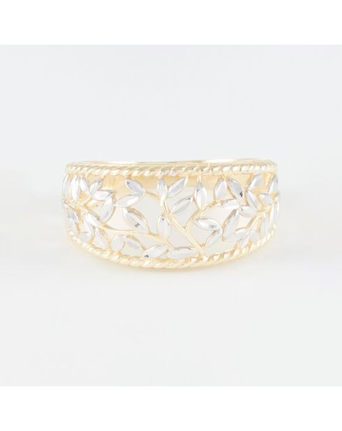 Anillo Kingswood en oro bicolor