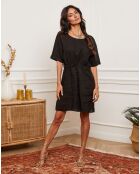 Robe 100% Lin Amerik noire