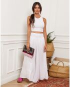 Pantalon 100% Lin Dagor blanc